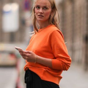 Arket Orange Jumper